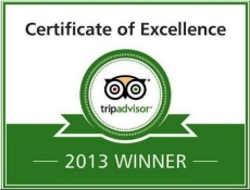pre241_1 「Certificate of Excellence」は口コミ評価の高いホテルを認定